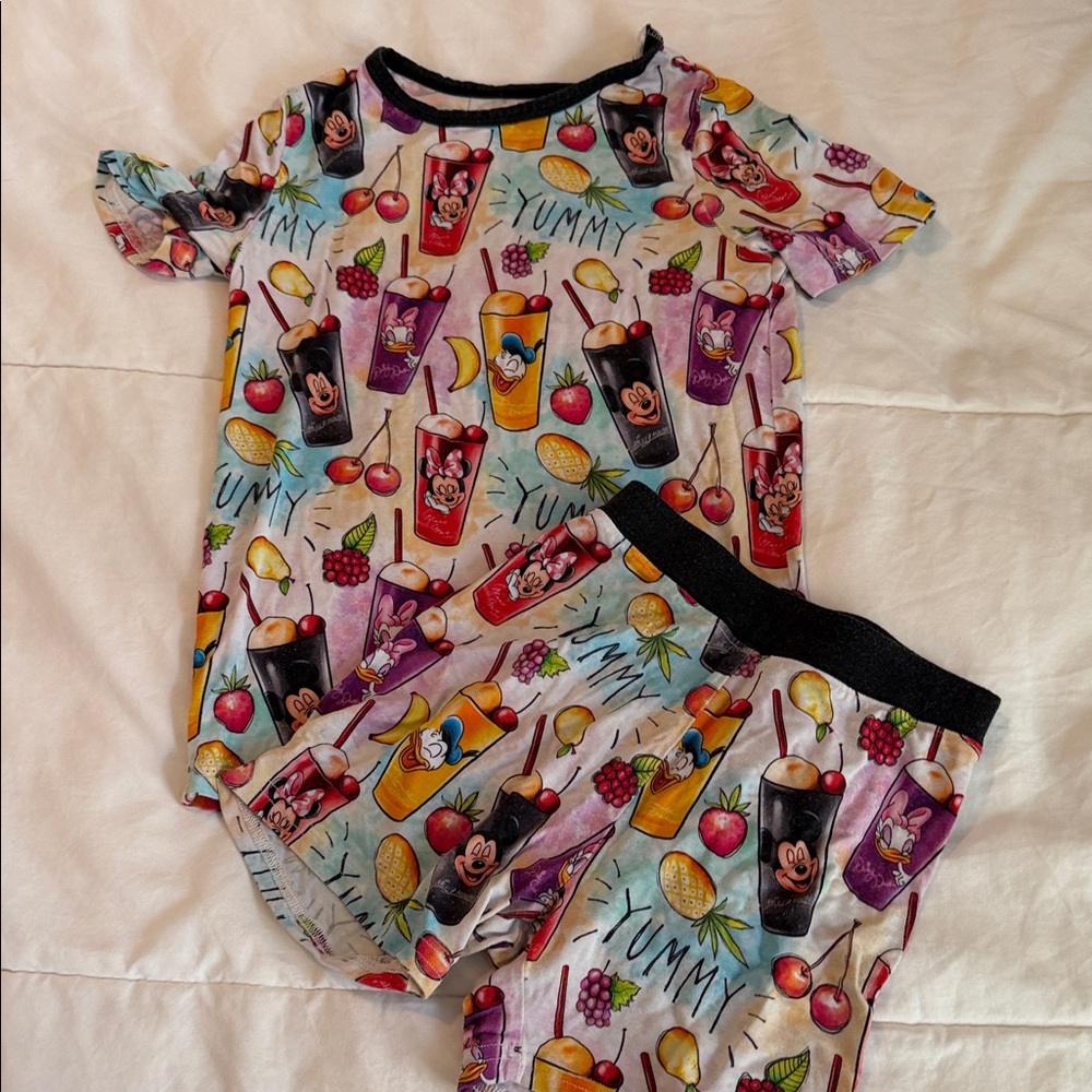 Kids Character Pajama Set - Multicolor Fun Design